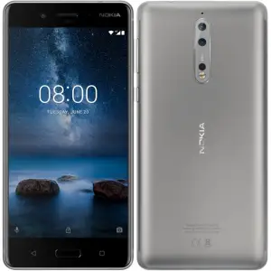 Смартфон Nokia 8 Dual Sim 4/64Gb Silver