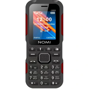 Колір: Червоний - Телефон Nomi i1850 Black-Red UA