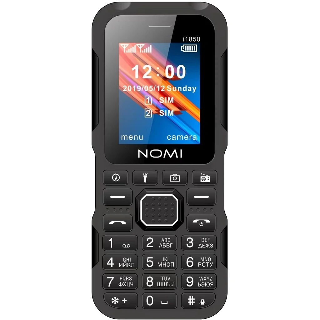 Мобільний телефон Nomi i1850 Black UA