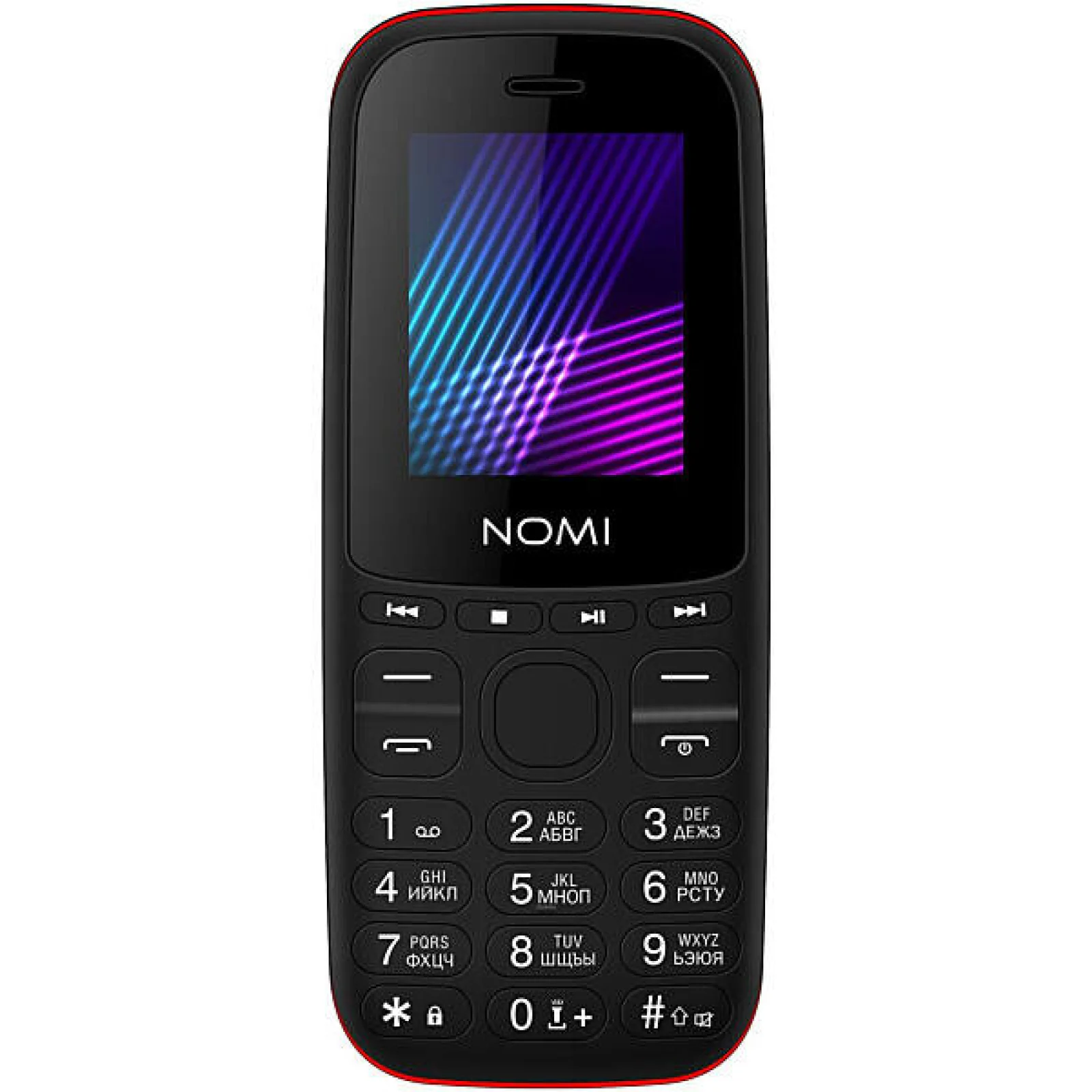 Мобильный телефон Nomi i189s Black Red UA