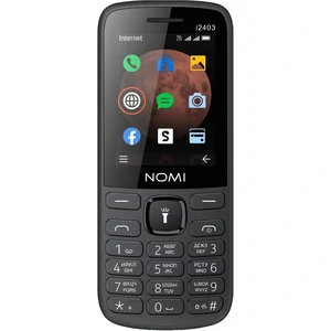Колір: Чорний - Телефон Nomi i2403 Black UA