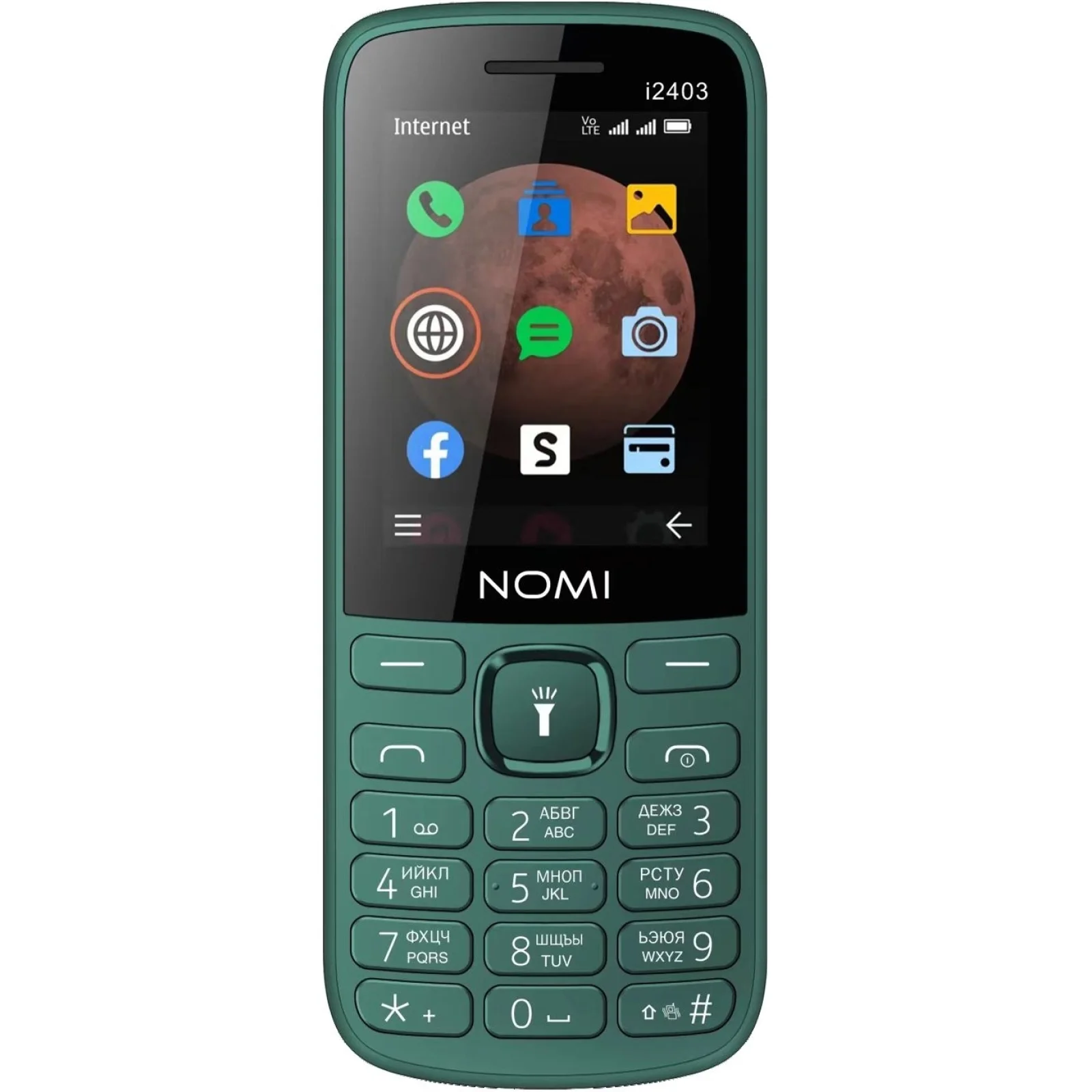 Мобильный телефон Nomi i2403 Dark Green UA