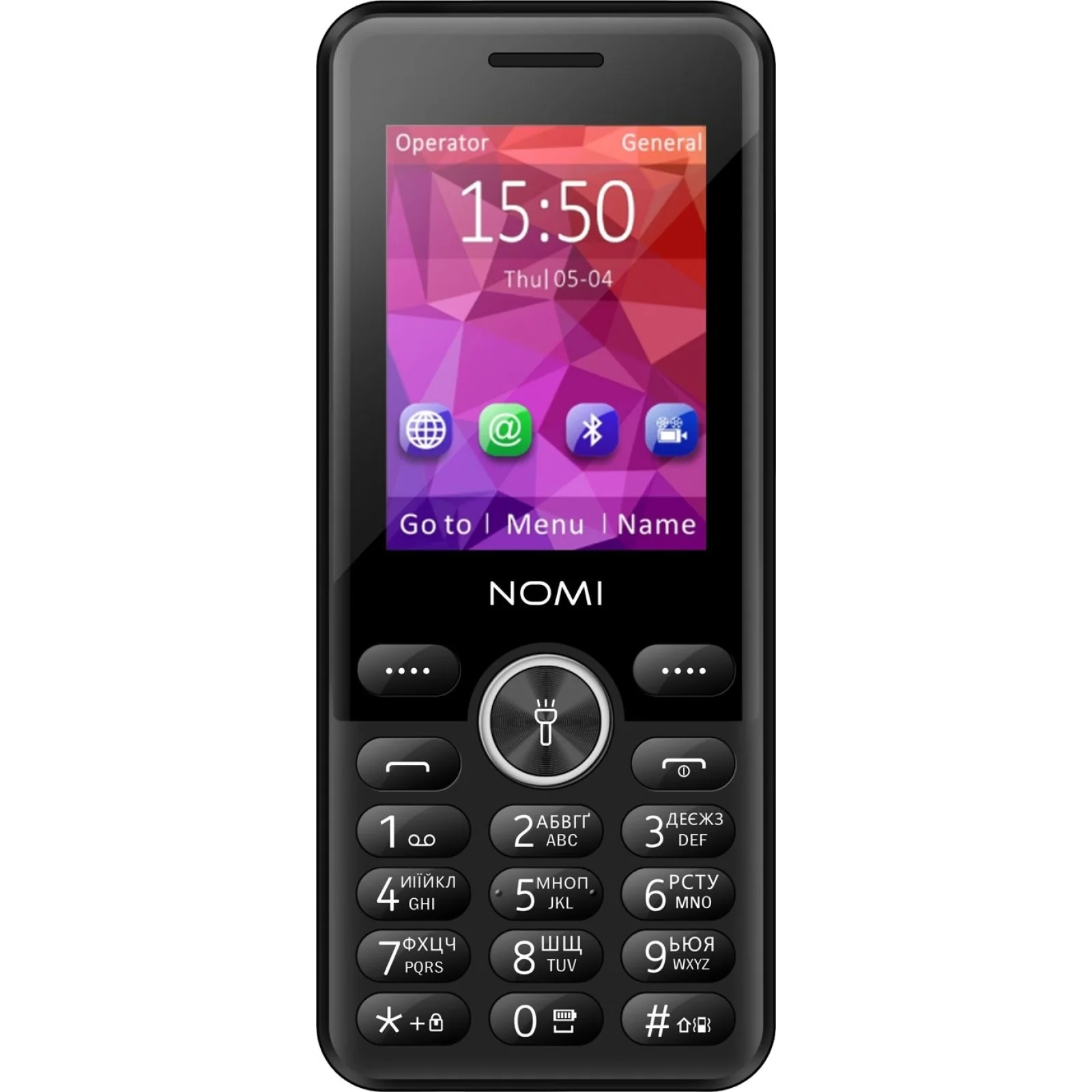Мобільний телефон Nomi i2412 Black UA