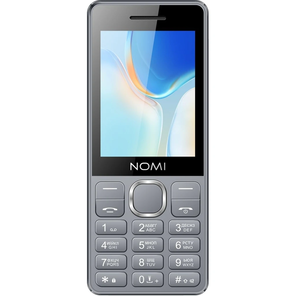 Мобільний телефон Nomi i2860 Grey UA