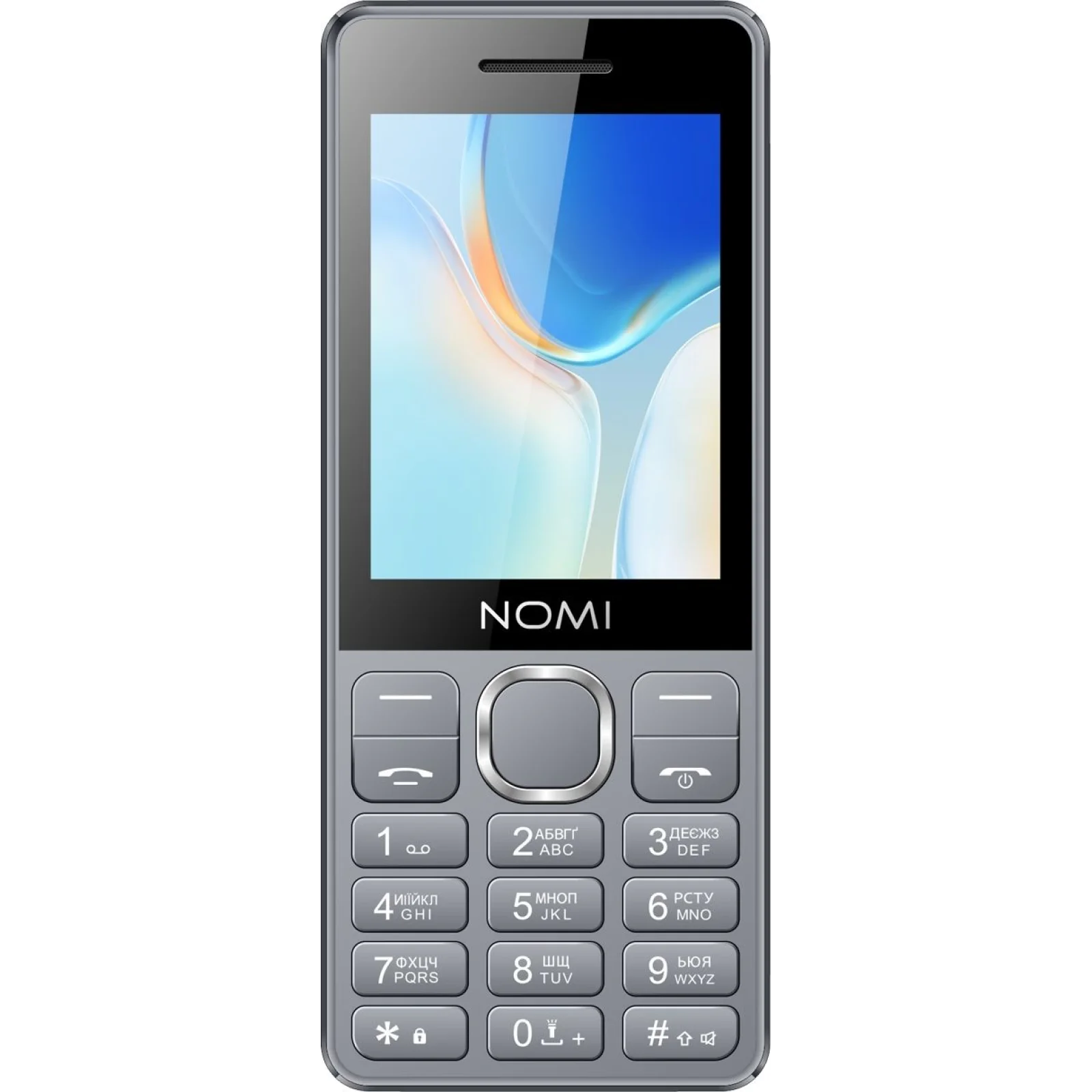 Мобільний телефон Nomi i2860 Grey UA