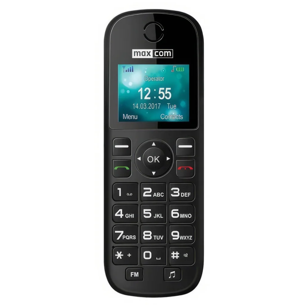 Телефон Maxcom MM35D Black UA