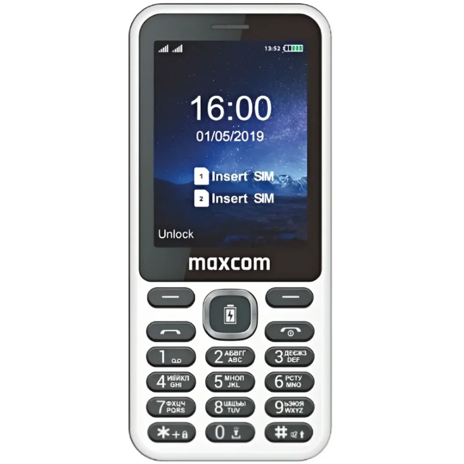 Телефон Maxcom MM814 Type-C White UA