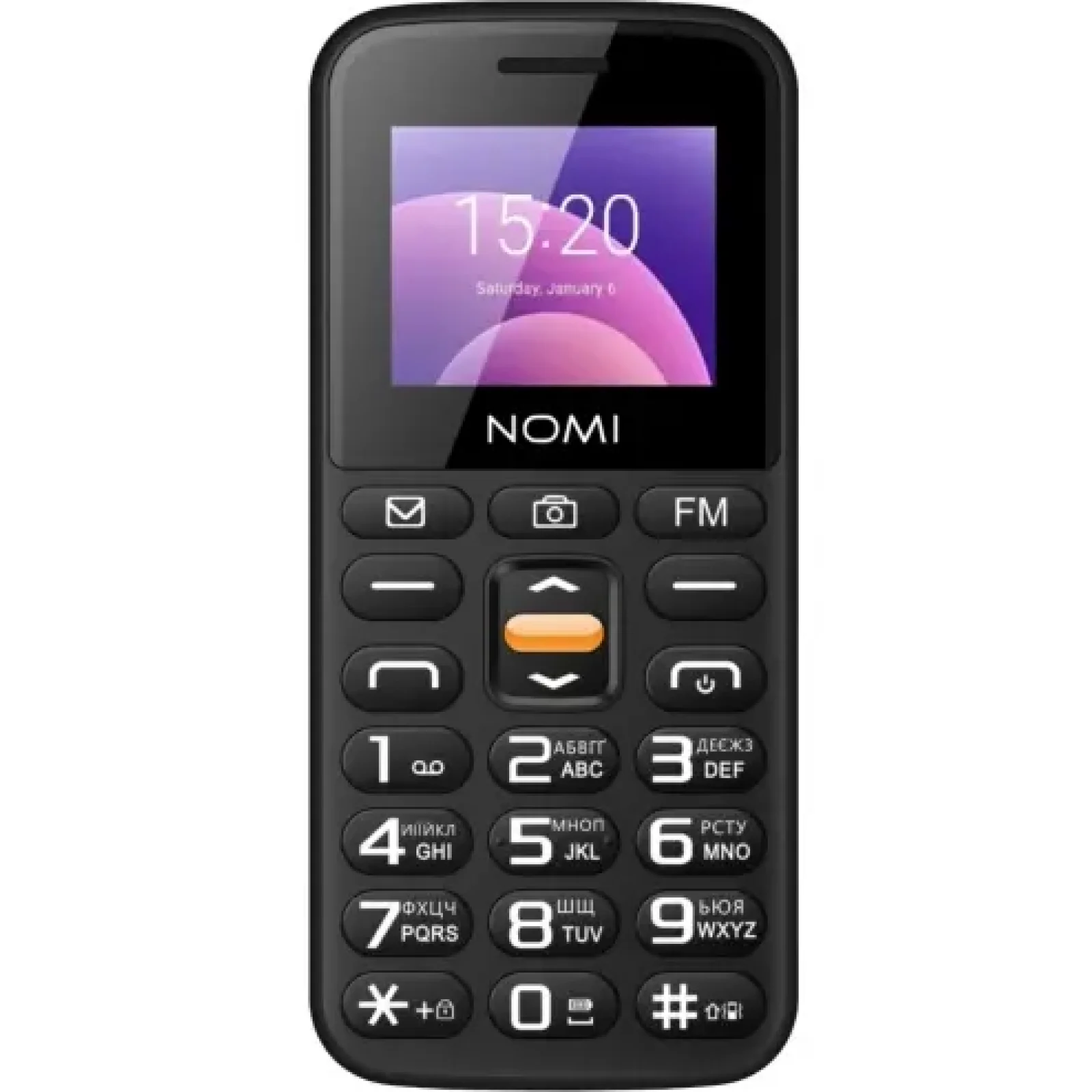 Телефон Nomi i1820 Black UA