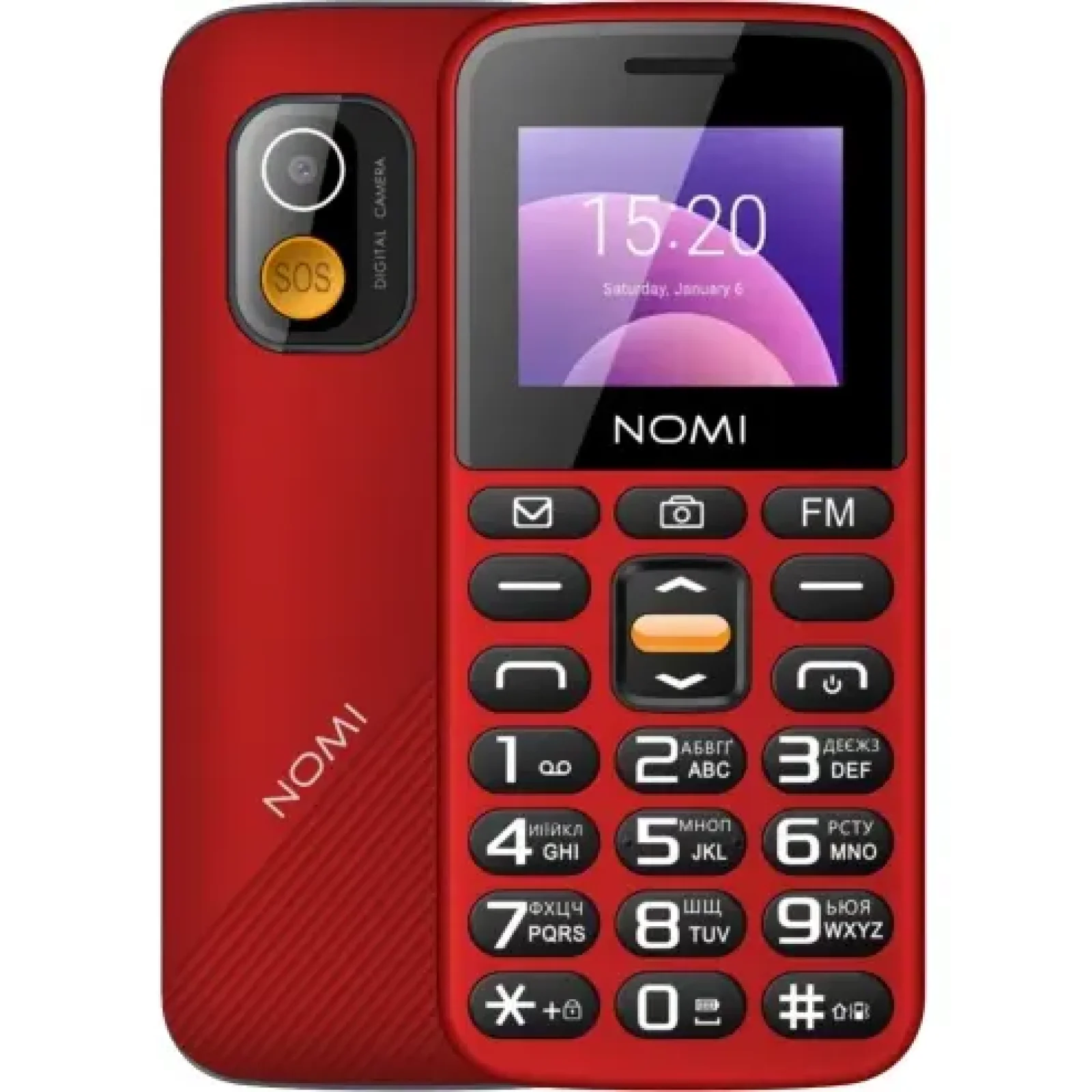Телефон Nomi i1820 Red UA
