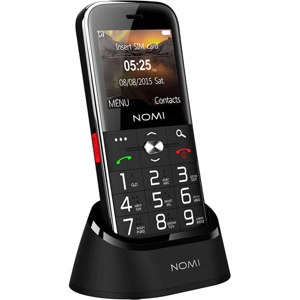 Мобільний телефон Nomi i220 Black UA