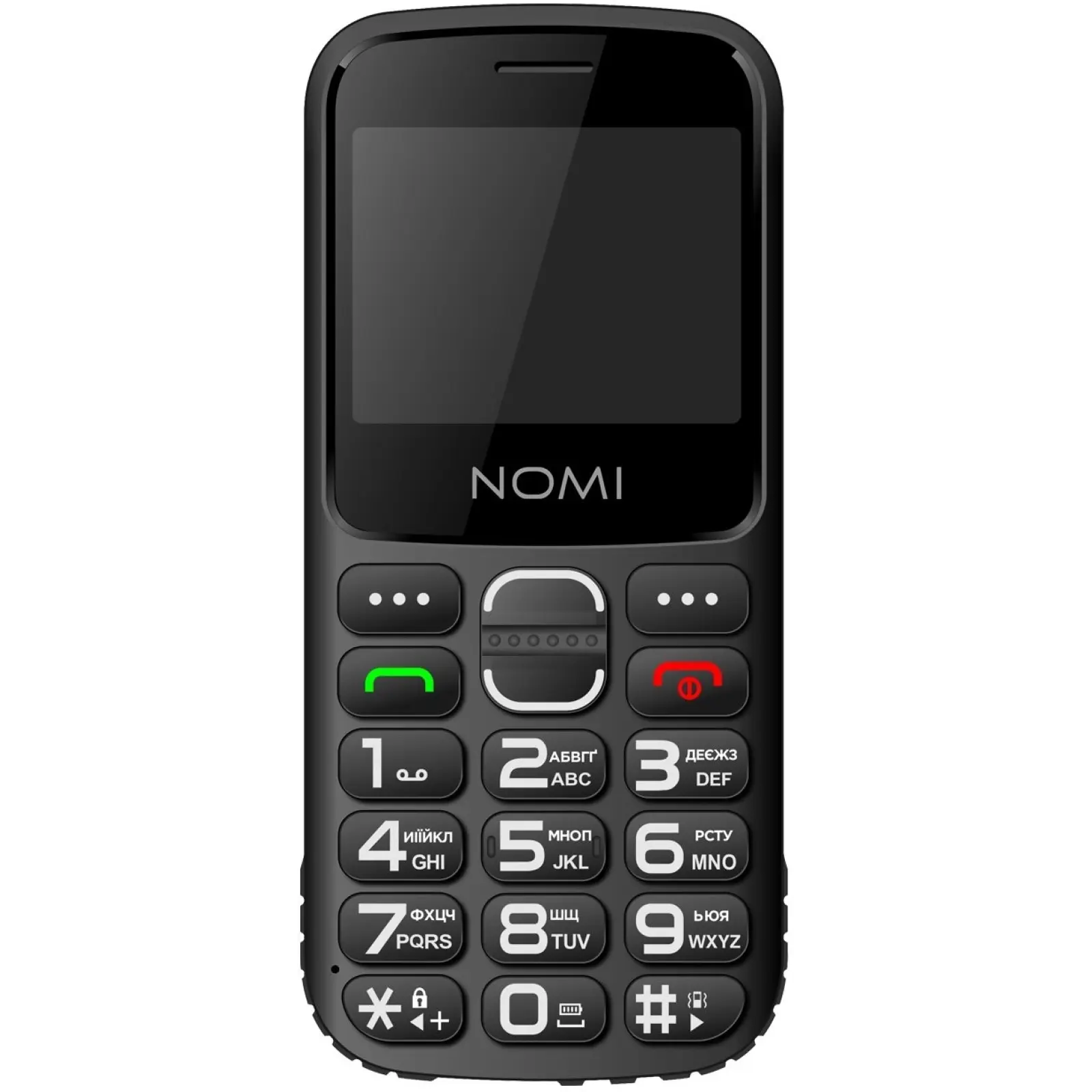 Телефон Nomi i2320 Black UA