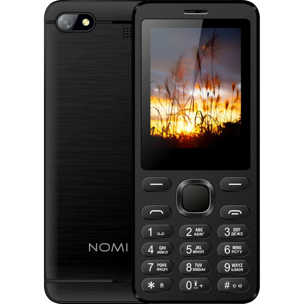 Мобильный телефон Nomi i2411 Black UA