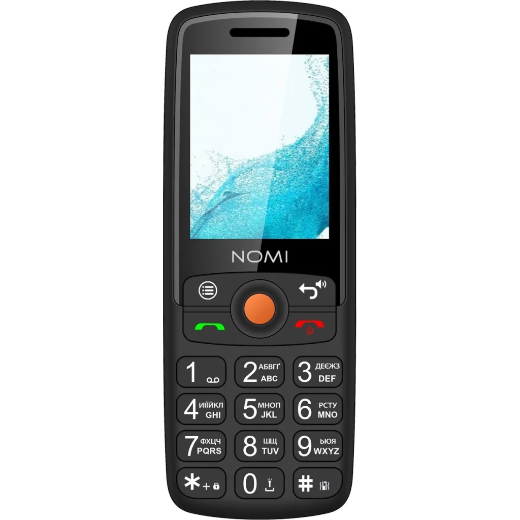 Телефон Nomi i2440 Black UA
