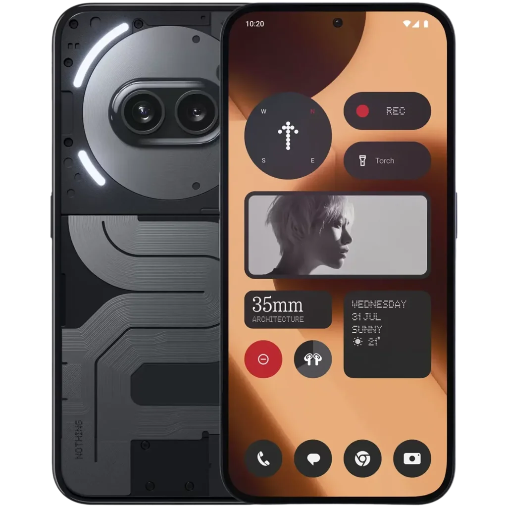 Смартфон Nothing Phone (2a) Plus 12/256GB Black UA