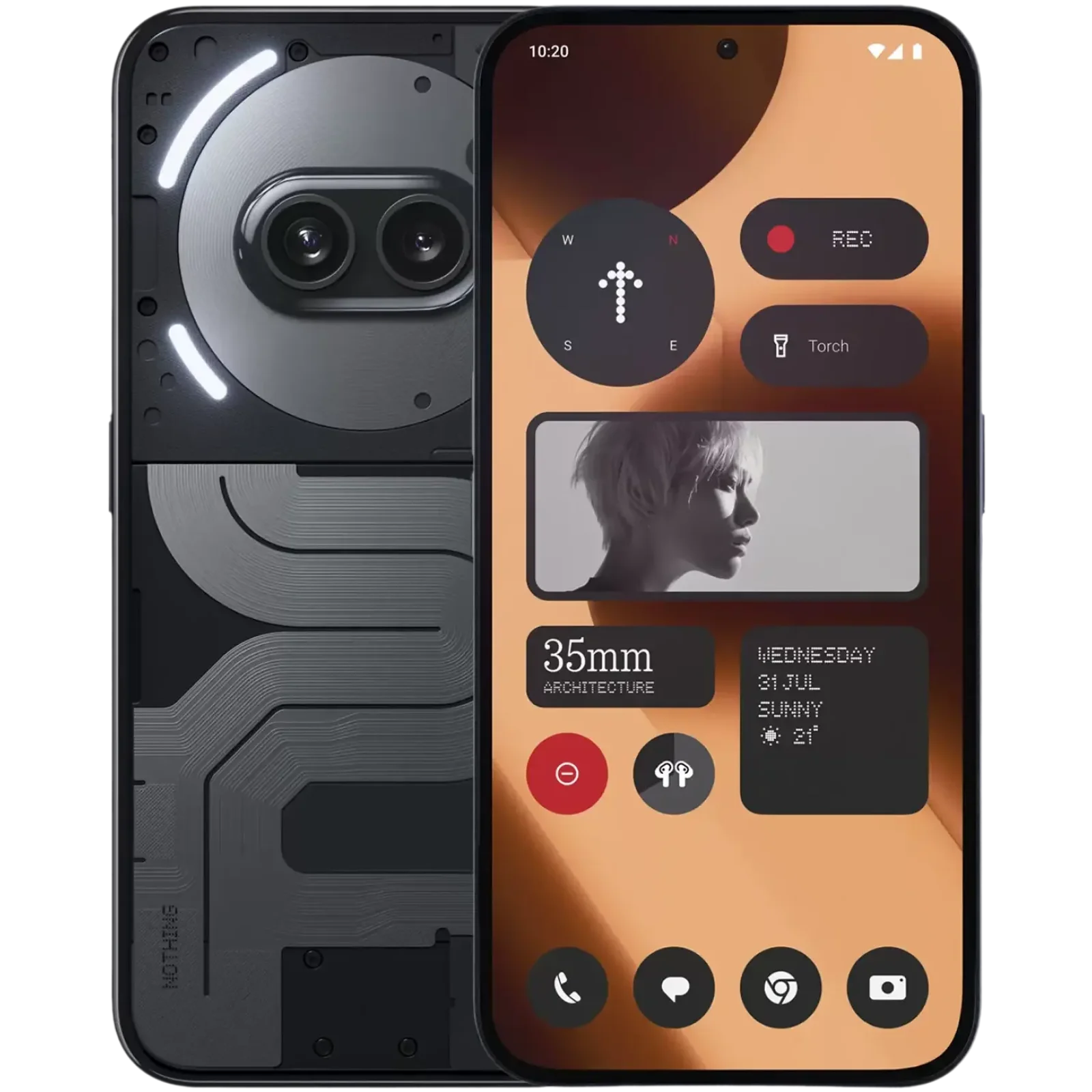 Смартфон Nothing Phone (2a) Plus 12/256GB Black UA