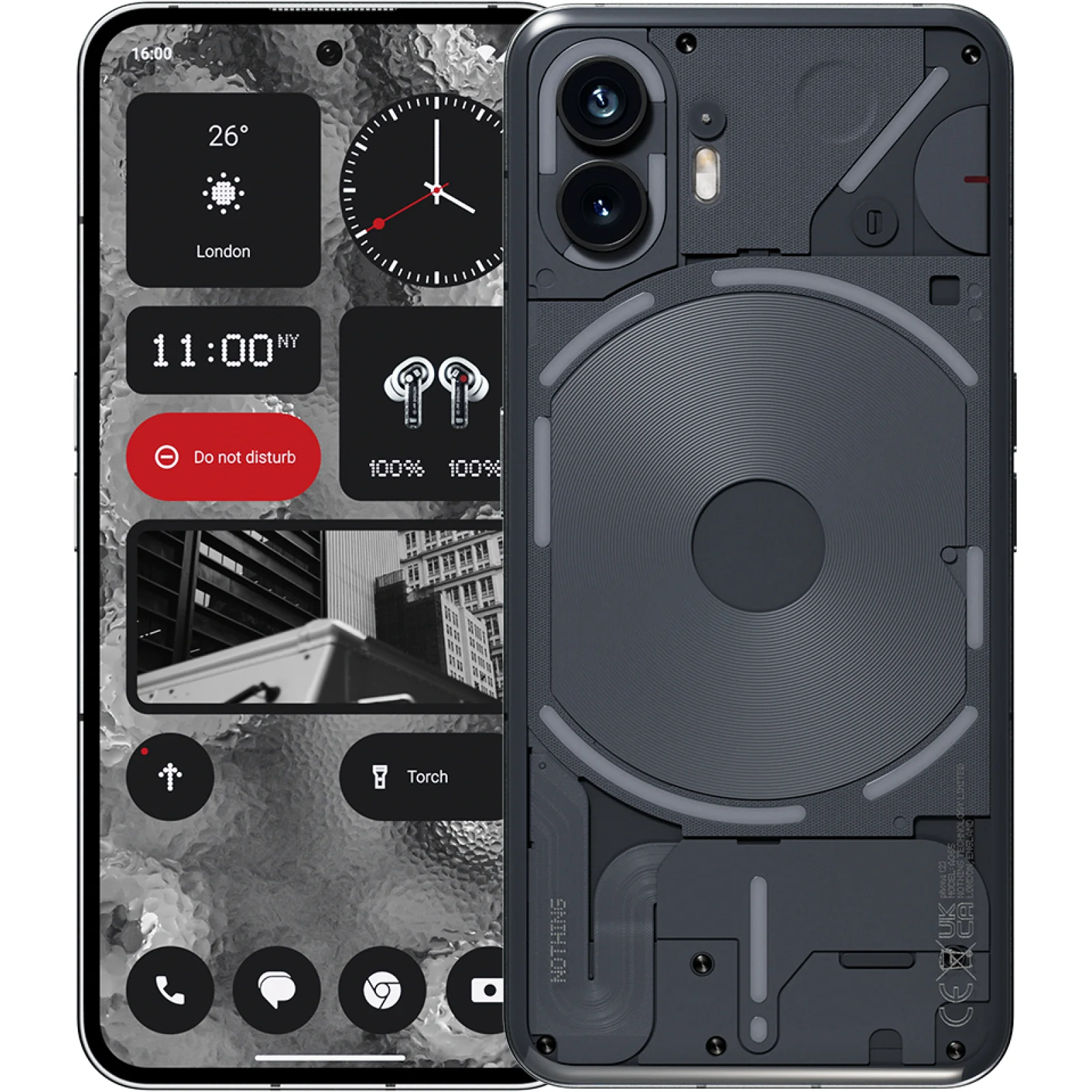 Смартфон Nothing Phone (2) 12/256GB Dark Gray