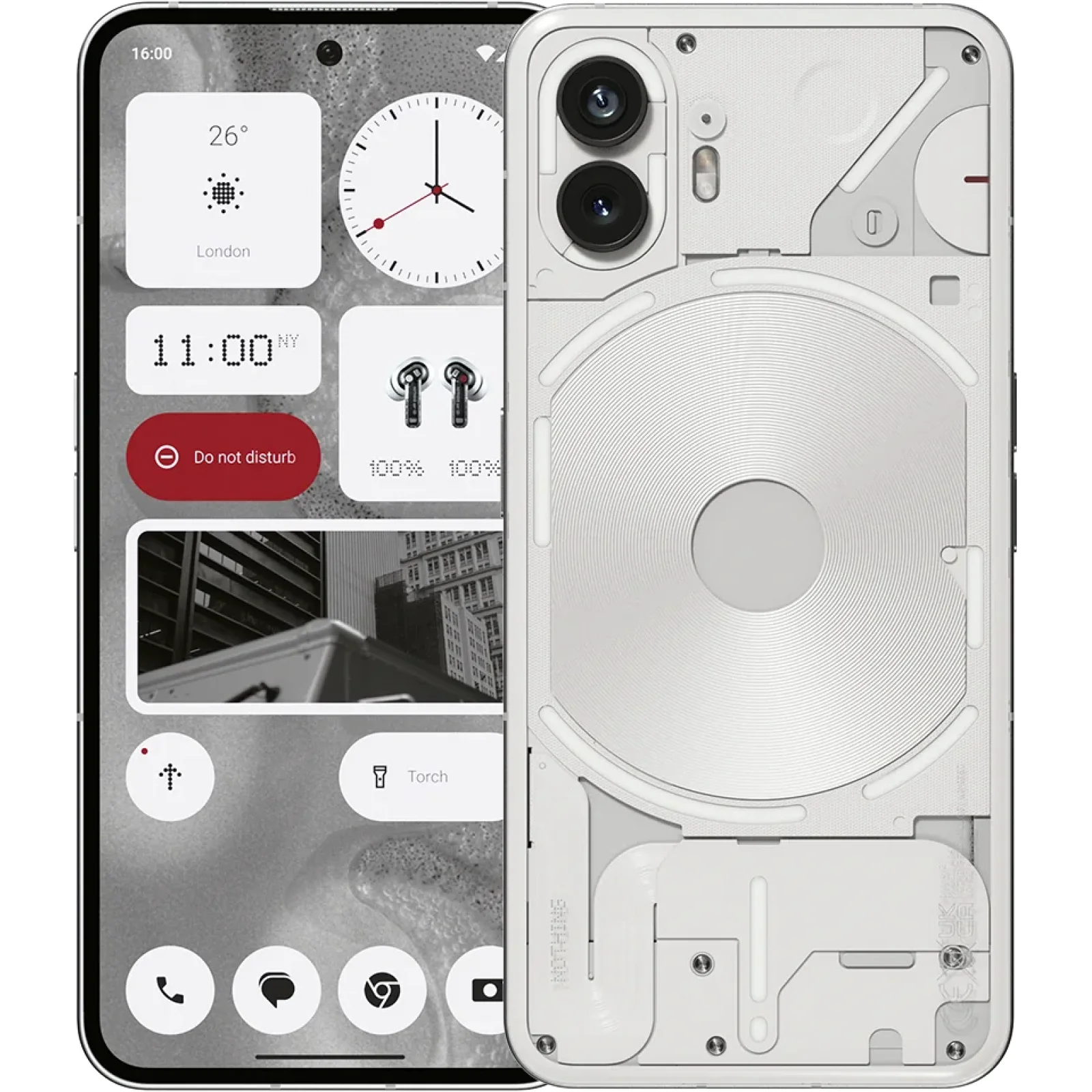 Смартфон Nothing Phone (2) 12/256GB White