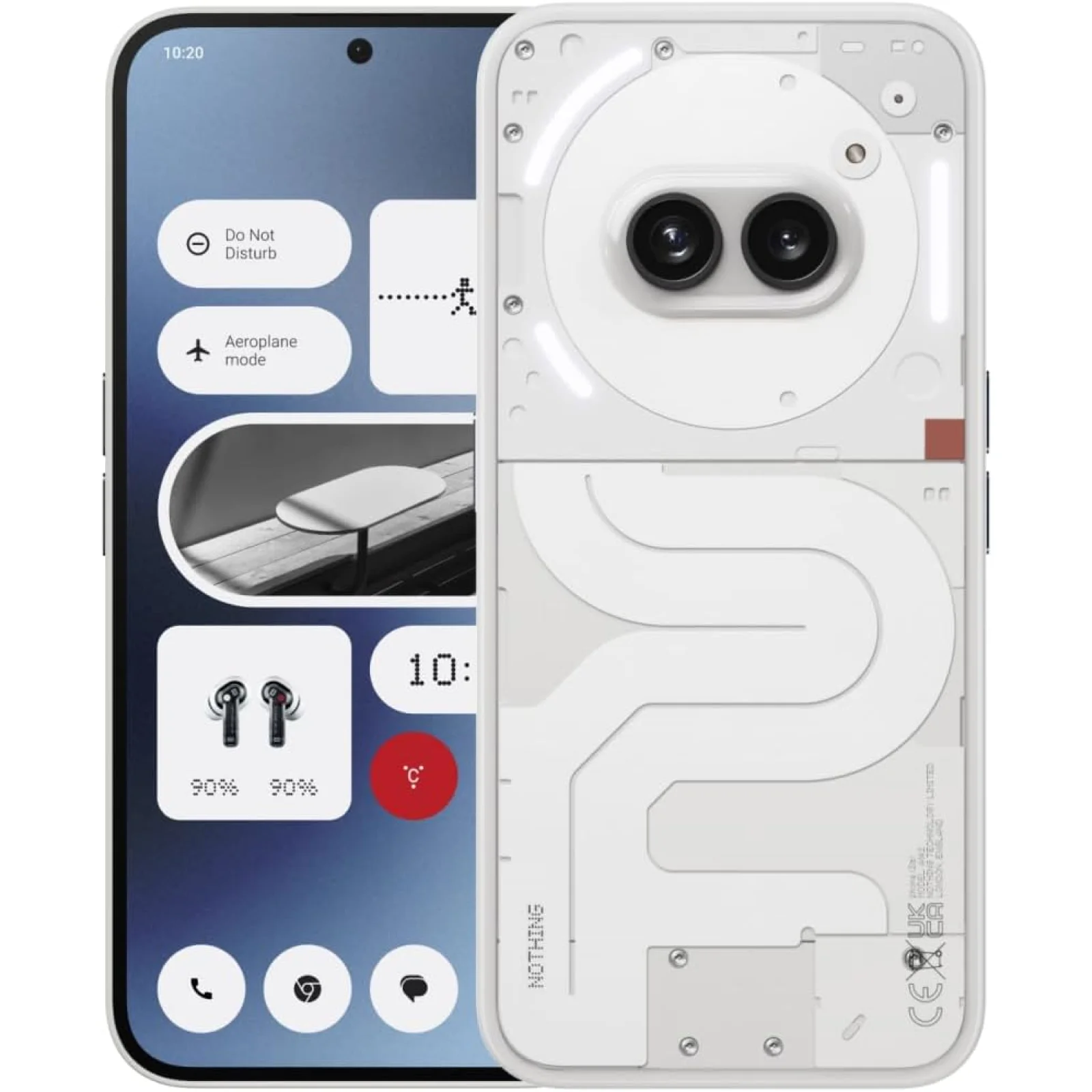 Смартфон Nothing Phone (2a) 8/128GB White EU