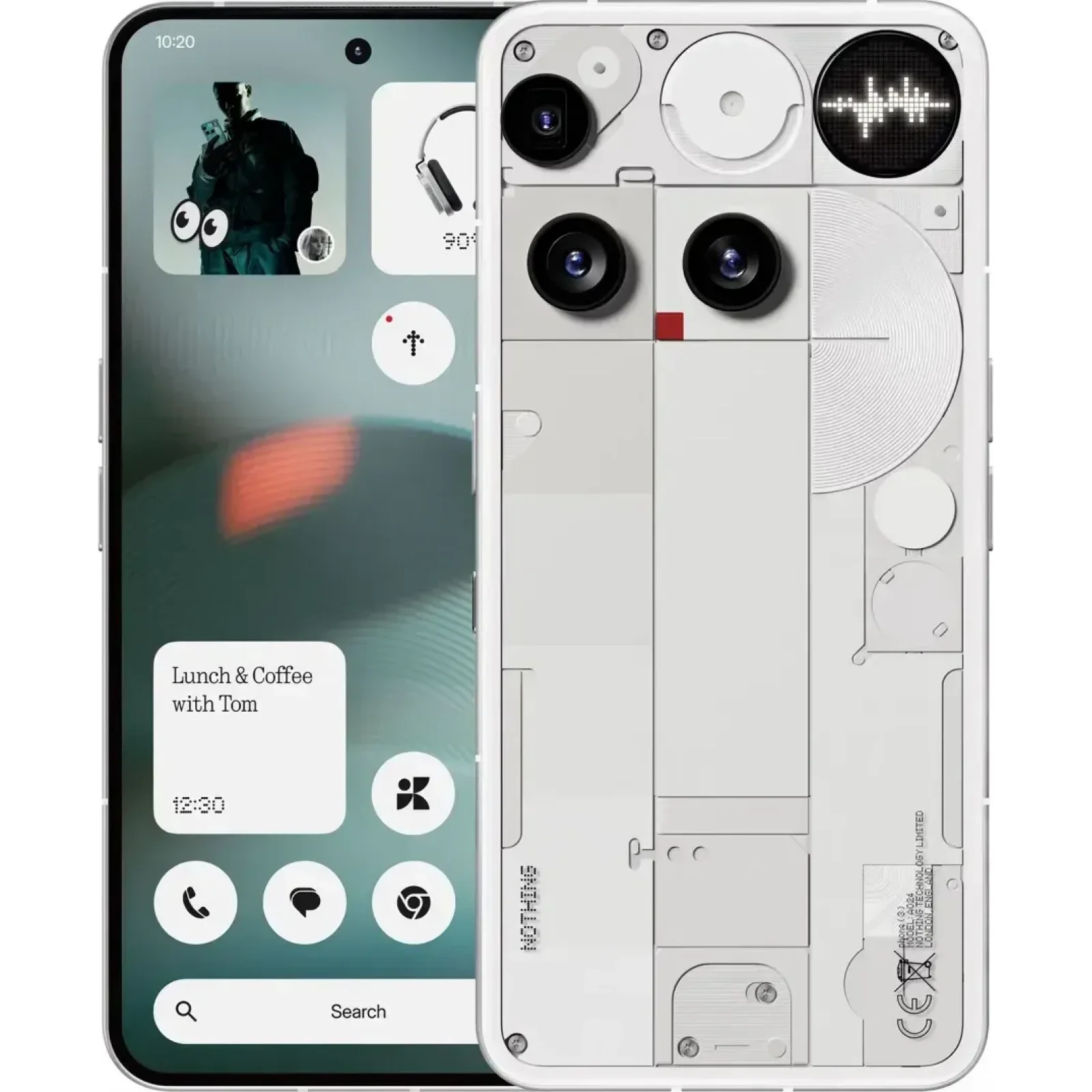 Смартфон Nothing Phone (3) 12/256GB White