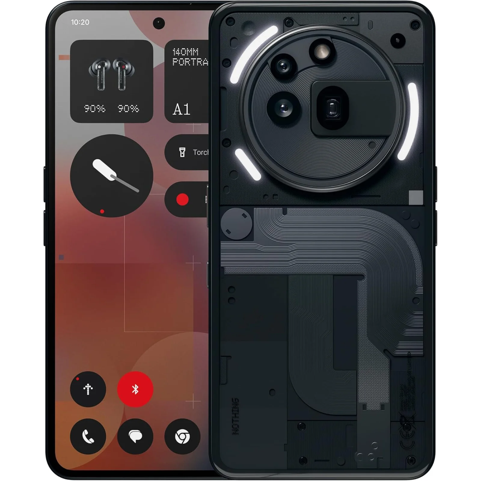 Смартфон Nothing Phone (3a) Pro 12/256GB Black
