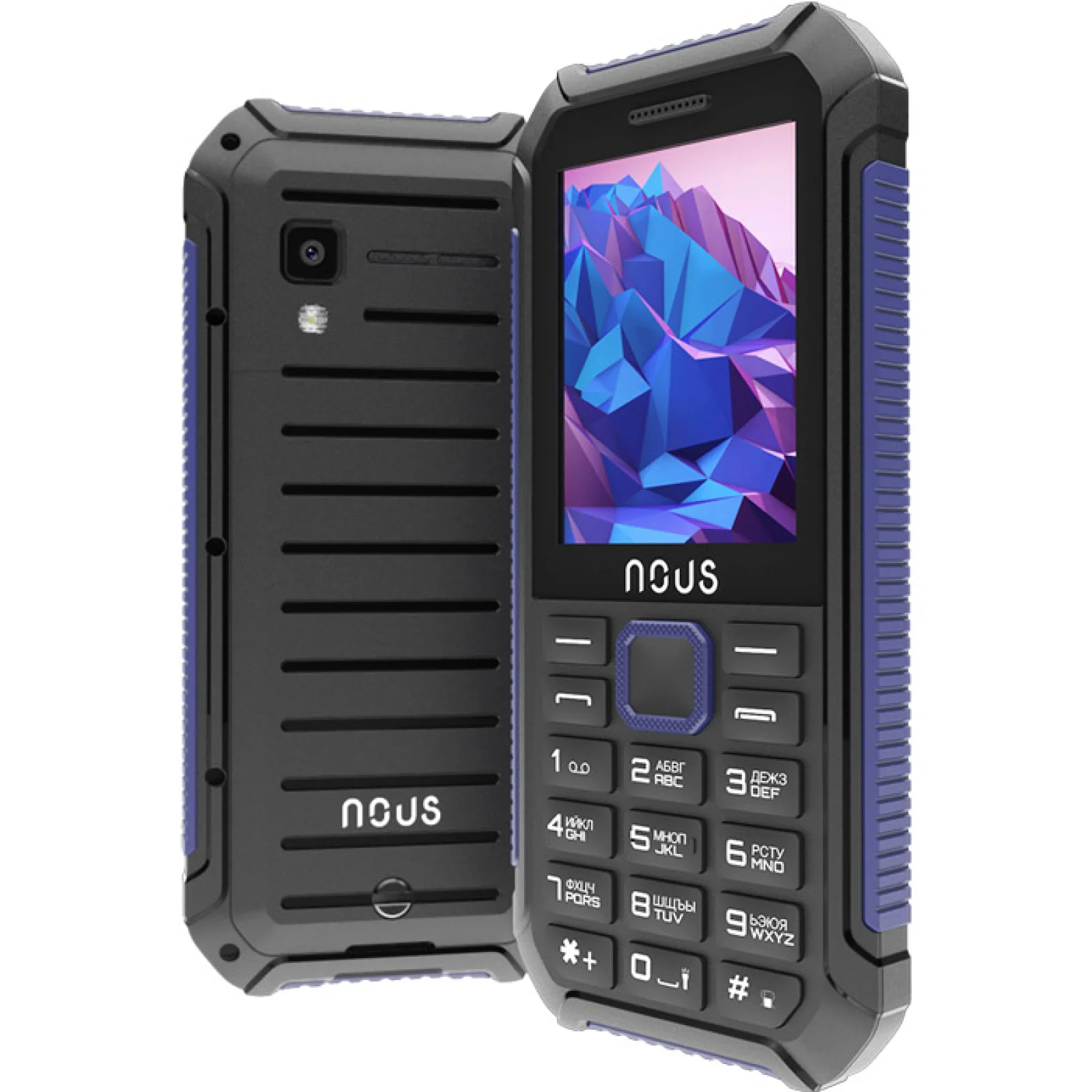 Мобильный телефон Nous Hardy Black UA