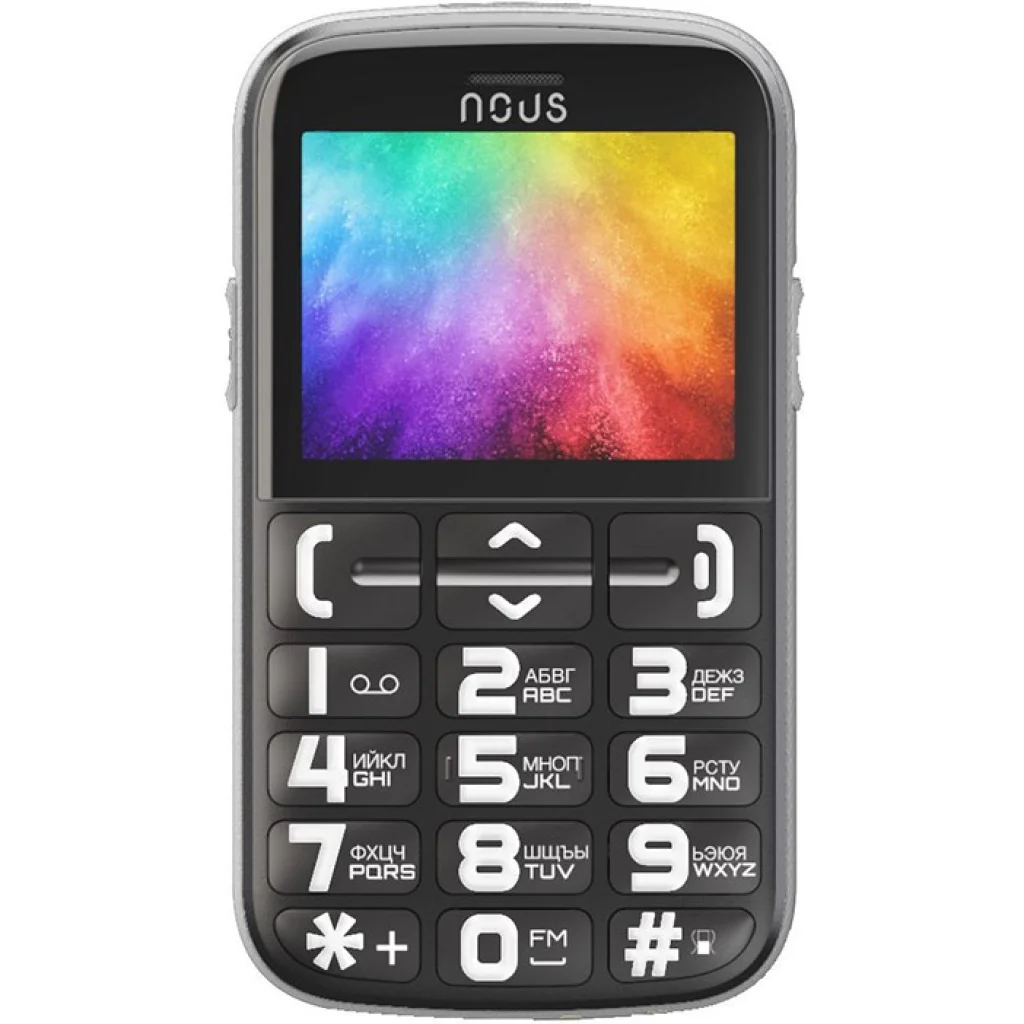 Мобільний телефон Nous Helper Black UA