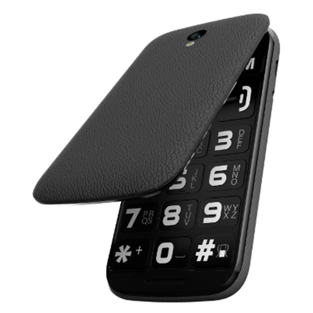 Мобільний телефон Nous Helper Flip (NS2435) Black UA