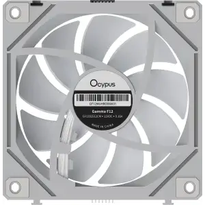 Корпусный вентилятор Ocypus GAMMA F12 UNI ARGB White (GAMMA-F12-WH1AM00U-GL) UA