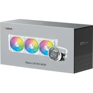 Система водяного охолодження Ocypus SIGMA L36 WH ARGB (SIGMA-L36-WH3AAWWN00X-GL) UA