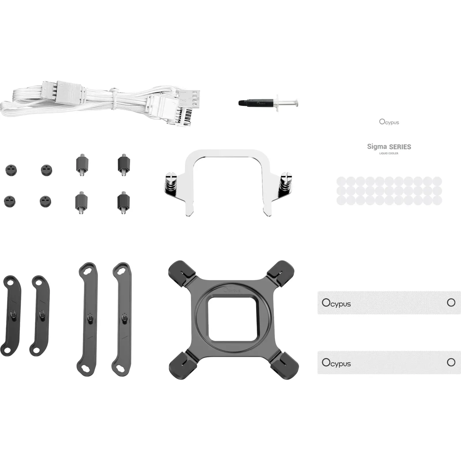 Система водяного охолодження Ocypus SIGMA L36 WH ARGB (SIGMA-L36-WH3AAWWN00X-GL) UA