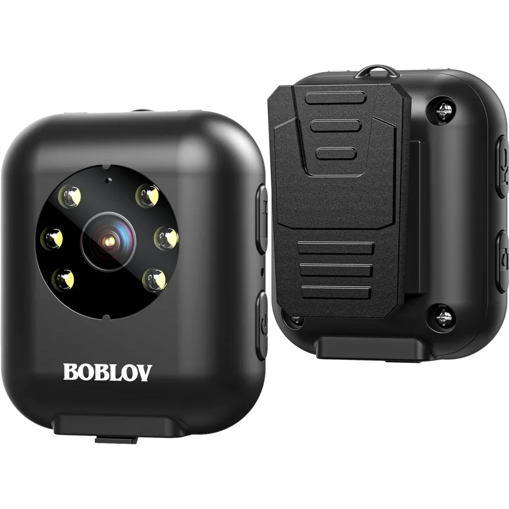 Нагрудная боди-камера BOBLOV W4 1080P 950mAh