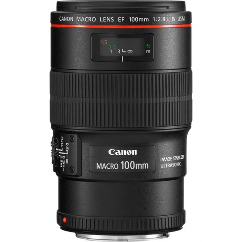 Об'єктив Canon EF 100mm f/2.8L Macro IS USM Black