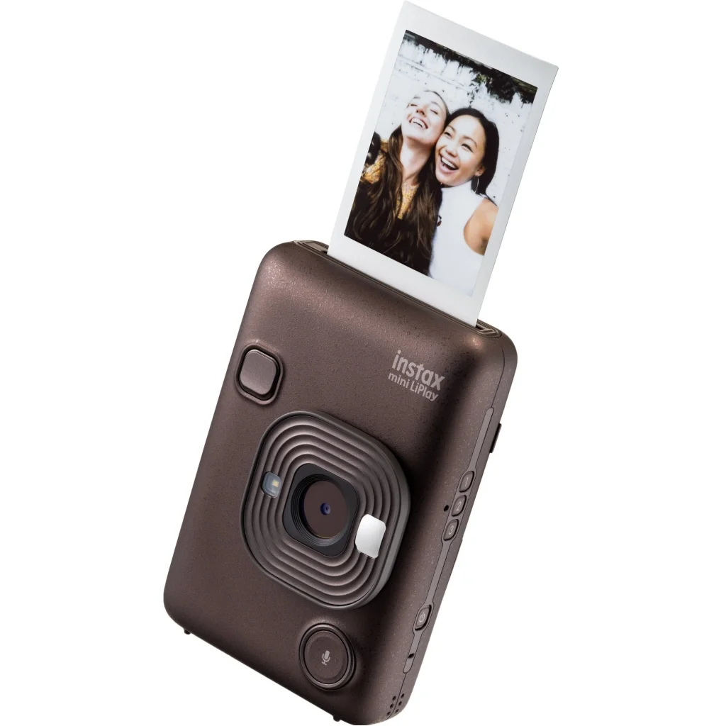 Фотокамера миттєвого друку Fujifilm Instax Mini LiPlay Deep Bronze