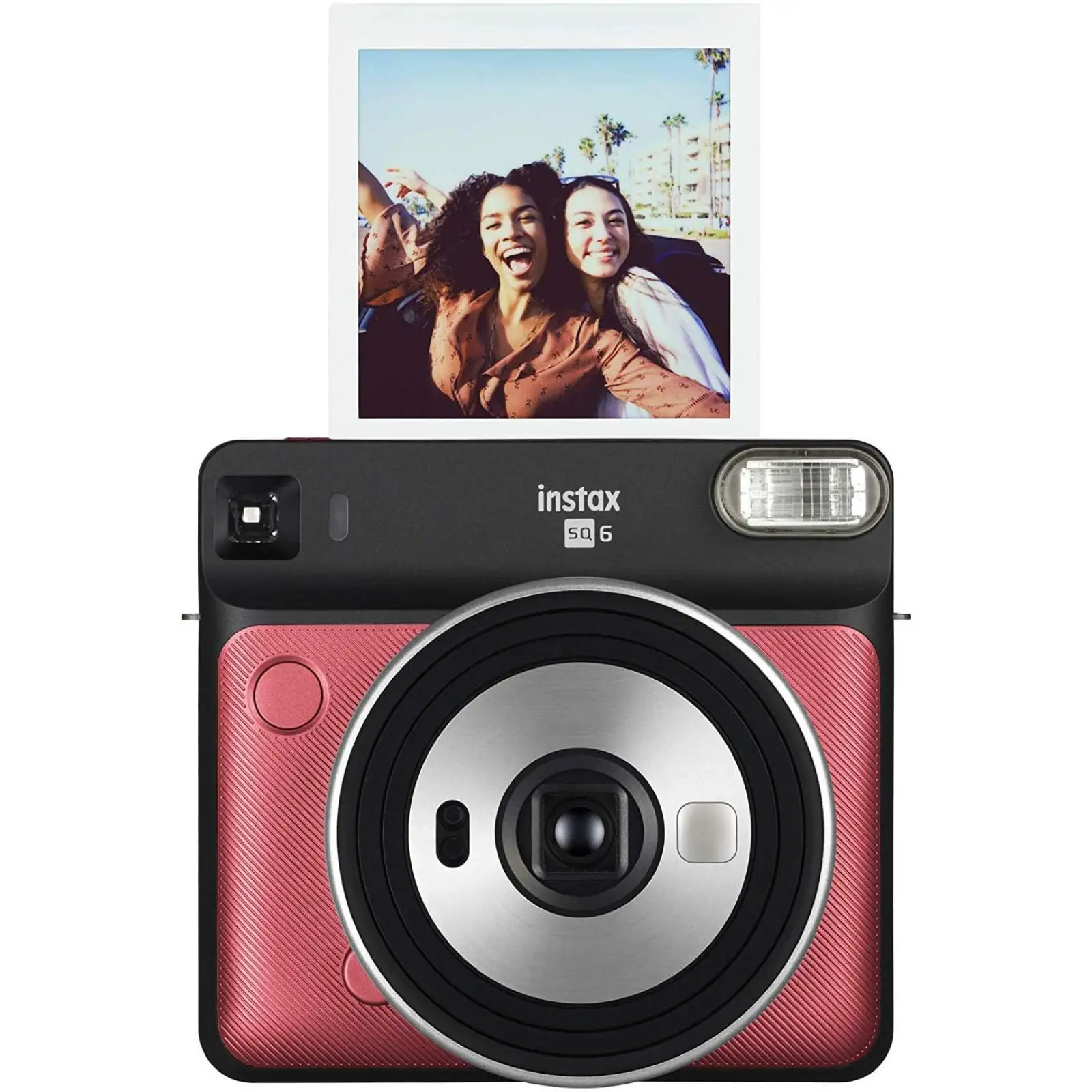 Фотокамера миттєвого друку Fujifilm Instax Square SQ6 Ruby Red (16608684)