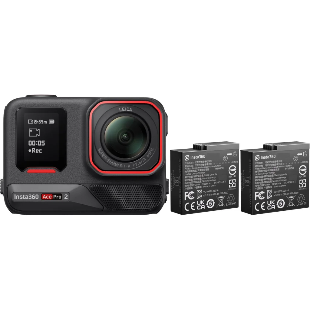 Экшн-камера Insta360 Ace Pro 2 Battery Bundle (CINSBBGA_ACEPRO208)
