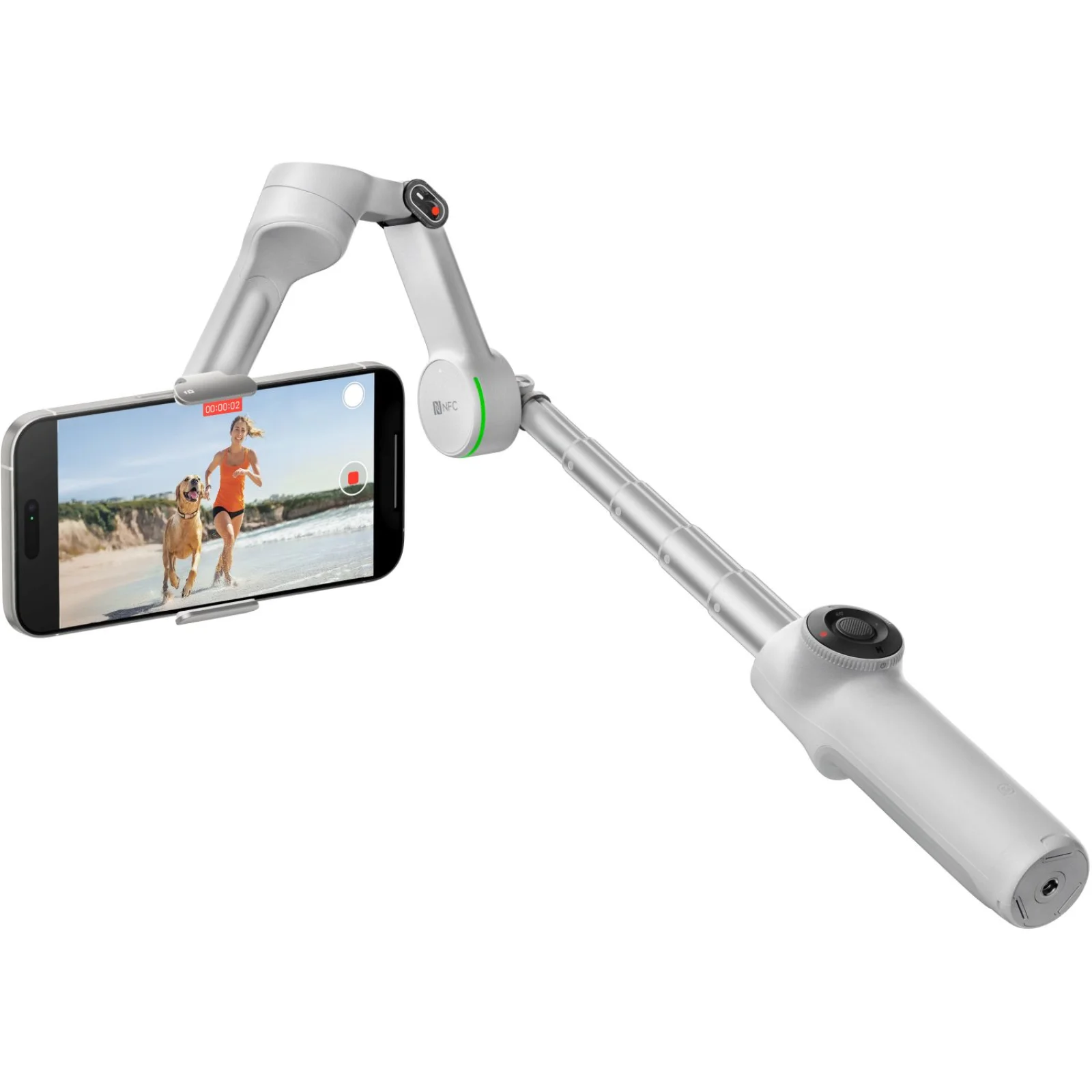 Монопод-стабілізатор Insta360 Flow 2 Pro Gray (CINSABQB-G)