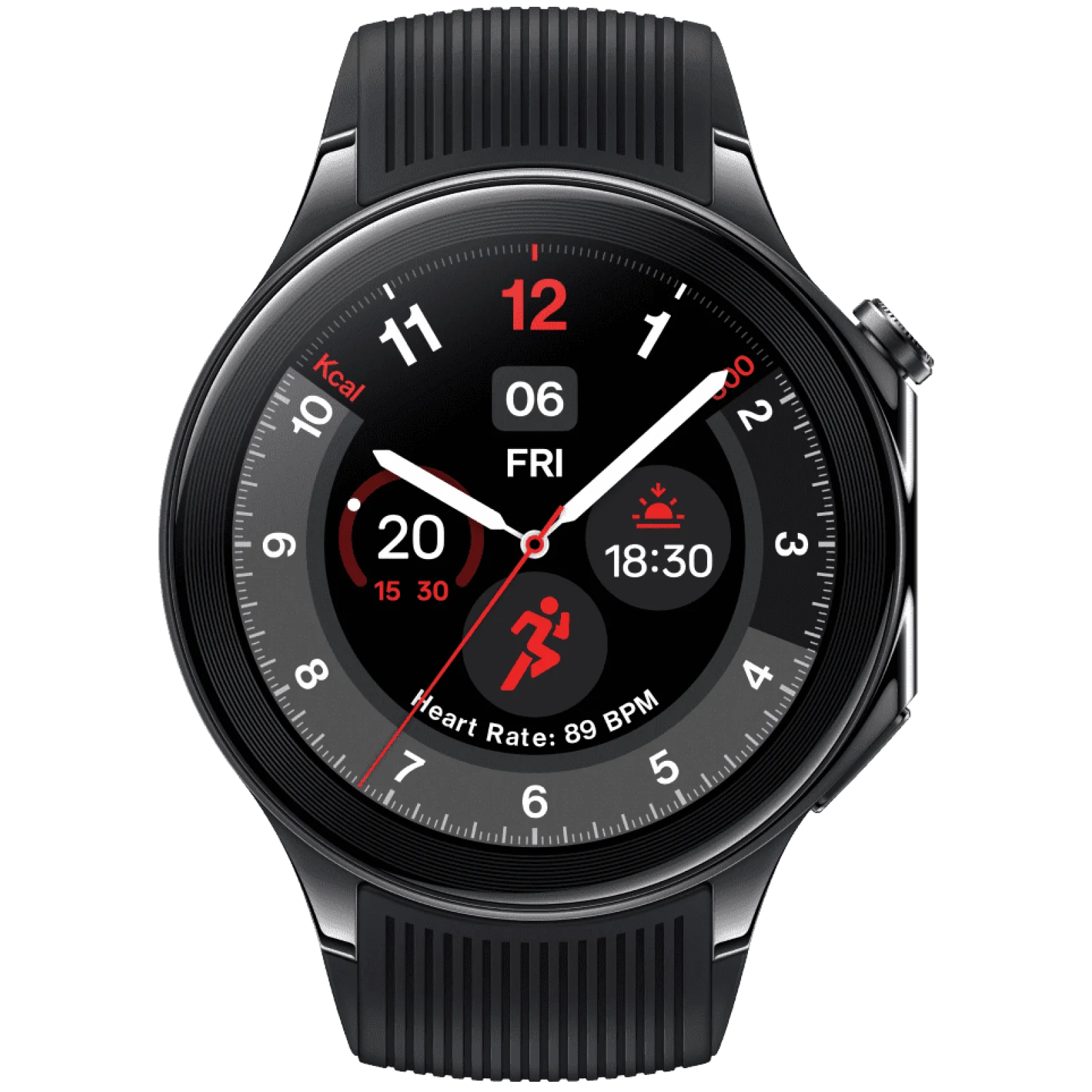 Смарт-часы OnePlus Watch 2 Black Steel (OPWWE231)