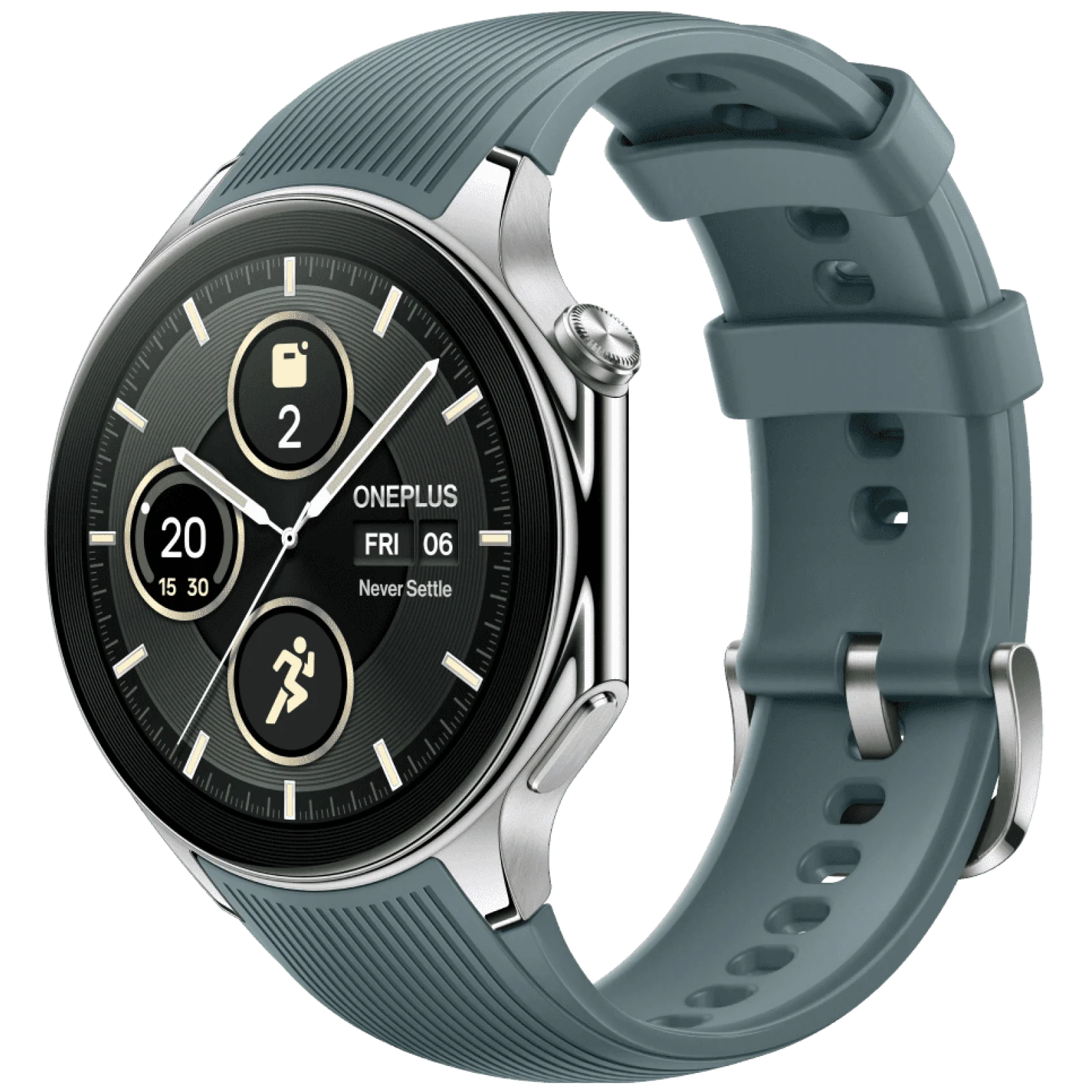 Смарт-часы OnePlus Watch 2 Radiant Steel