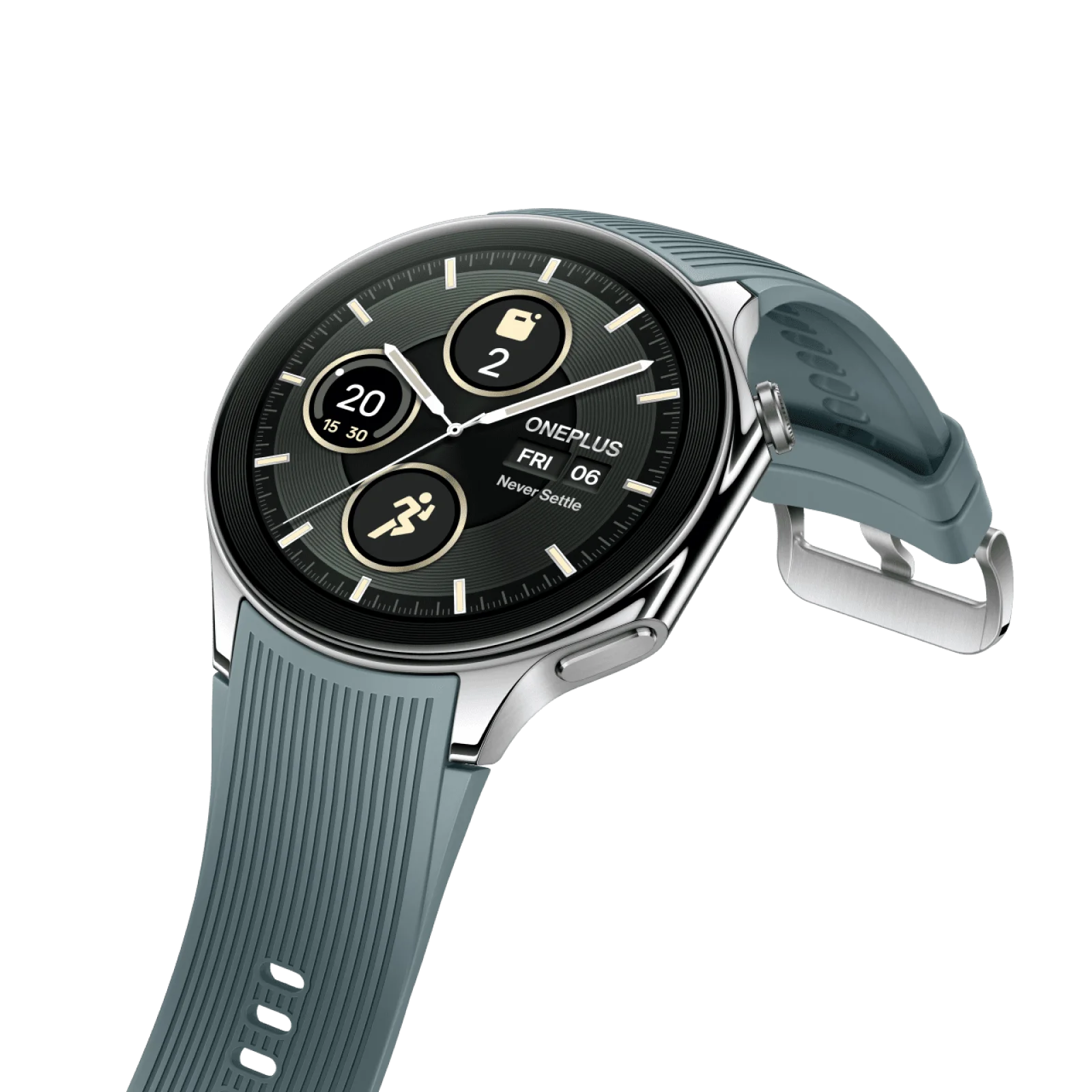 Смарт-часы OnePlus Watch 2 Radiant Steel