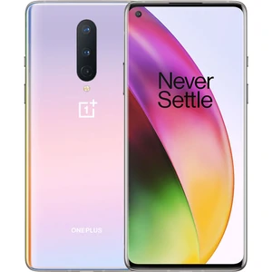 Цвет: Серебристый - Смартфон OnePlus 8 8/128GB Interstellar Glow