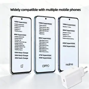 СЗУ OnePlus SUPERVOOC 100W Power Adapter White (with cable) EU