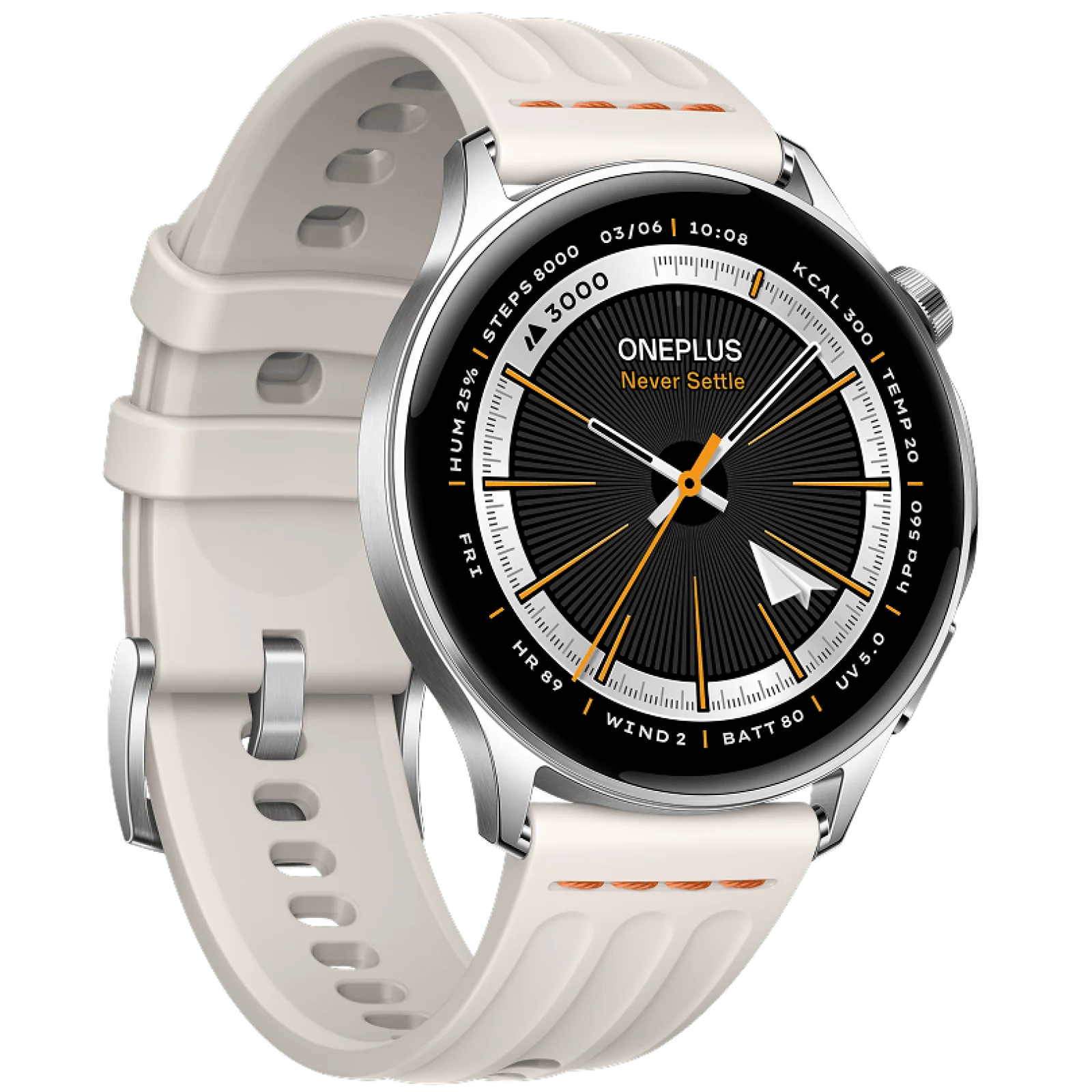 Смарт-часы OnePlus Watch Lite 45mm Silver