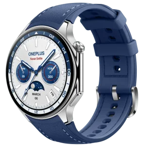 Колір ремінця: Синій - Смарт-годинник OnePlus Watch 2 Nordic Blue