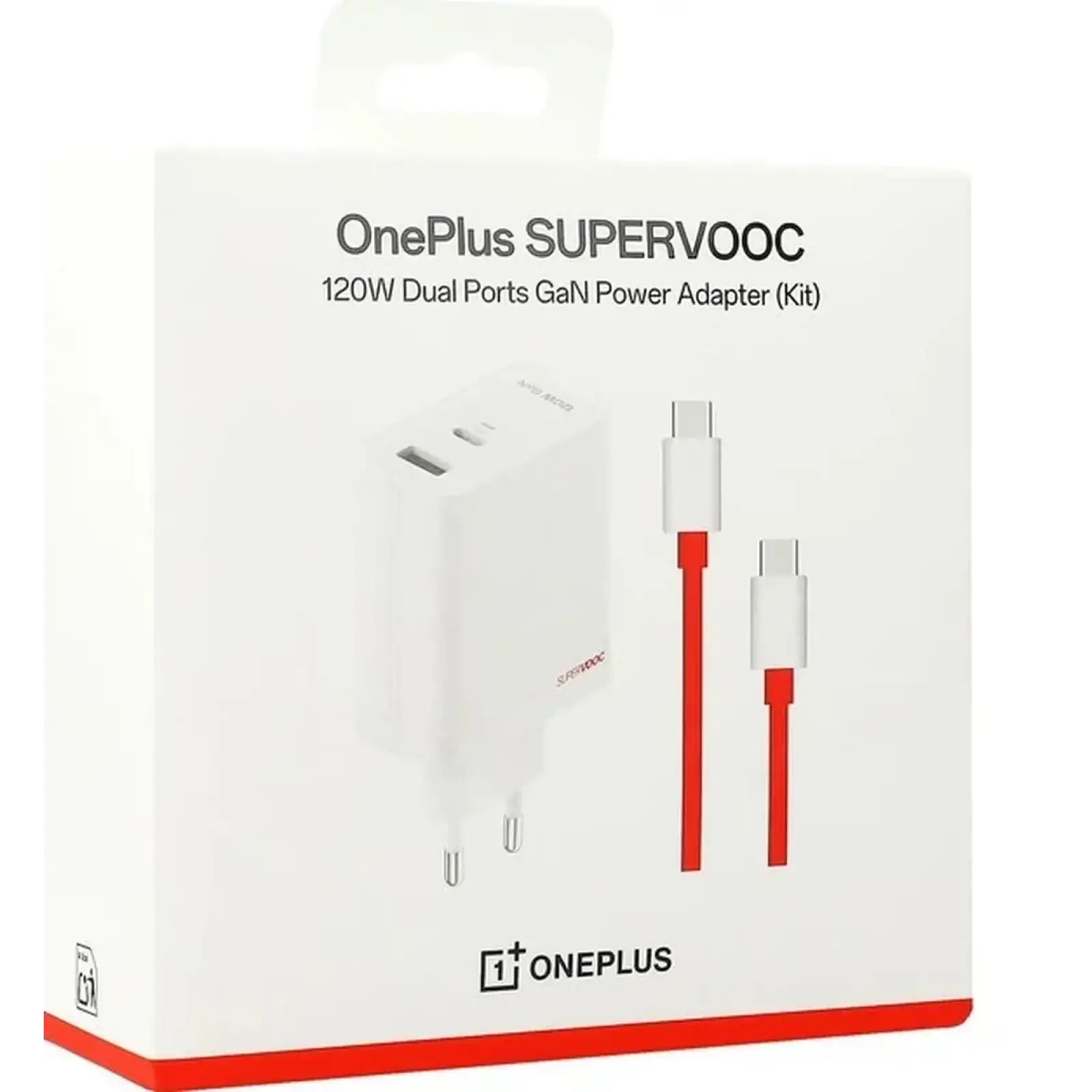 МЗП OnePlus SUPERVOOC 120W Dual Ports Power Adapter White