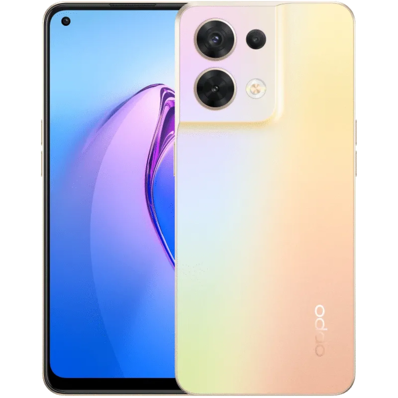 Смартфон Oppo Reno8 5G 8/256GB Shimmer Gold