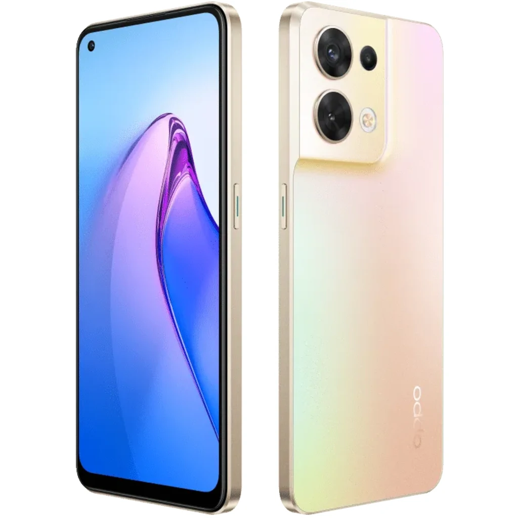 Смартфон Oppo Reno8 5G 8/256GB Shimmer Gold