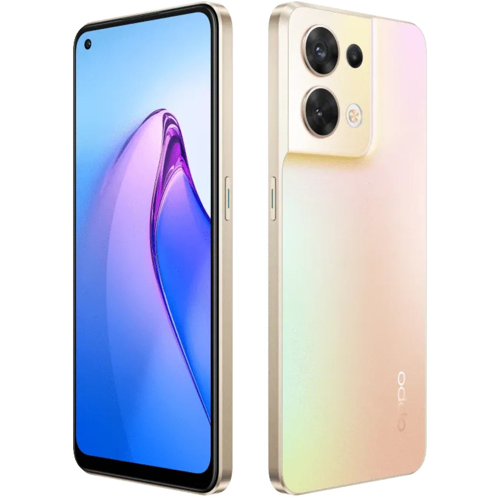 Смартфон Oppo Reno8 5G 8/256GB Shimmer Gold