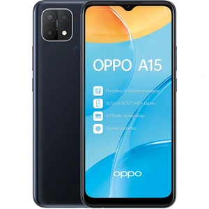 Колір: Чорний - Смартфон Oppo A15 3/32Gb Black