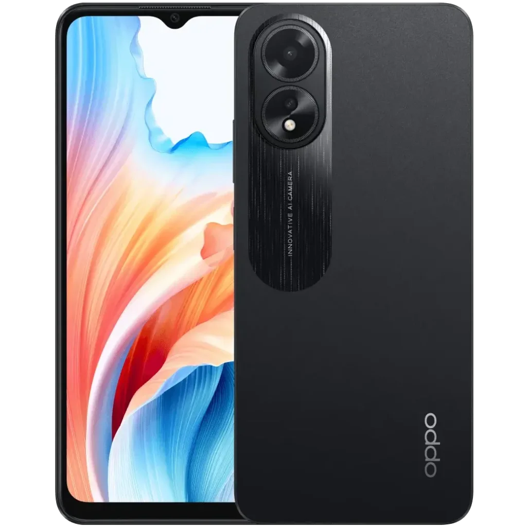 Смартфон Oppo A18 4/128GB Glowing Black UA