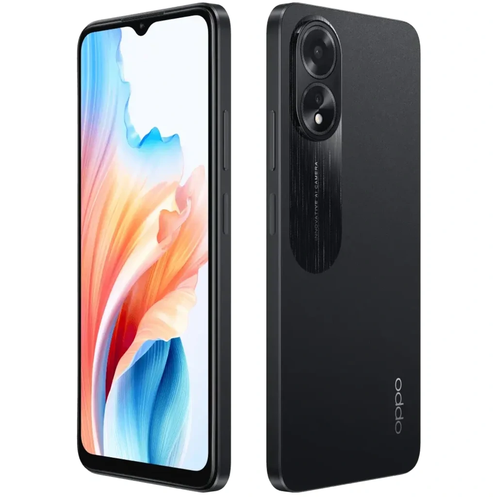 Смартфон Oppo A18 4/128GB Glowing Black UA